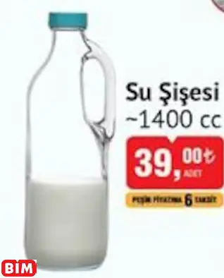 PAŞABAHÇE SU ŞİŞESİ